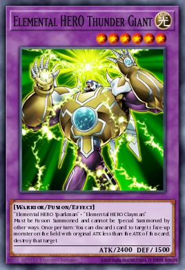 Elemental HERO Thunder Giant RA03-EN153