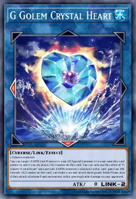 G Golem Crystal Heart BLCR-EN042