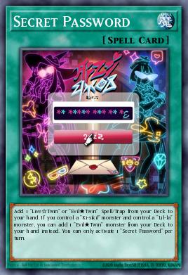 Secret Password RA04-EN095