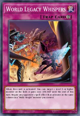 World Legacy Whispers MP18-EN217