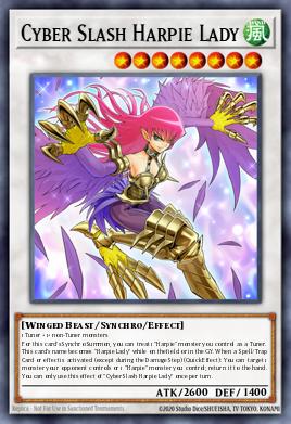 Cyber Slash Harpie Lady DLCS-EN148
