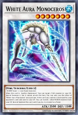 White Aura Monoceros MP20-EN142