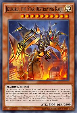 Jizukiru, the Star Destroying Kaiju OP10-PT007