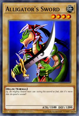 Alligator's Sword WP11-EN012