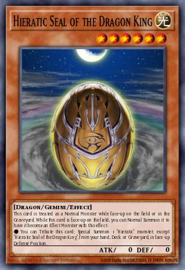 Hieratic Seal of the Dragon King OP16-PT036