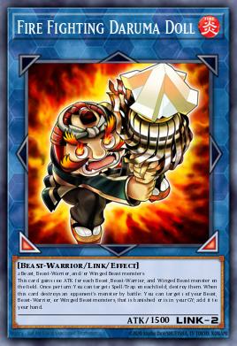 Fire Fighting Daruma Doll FLOD-EN051