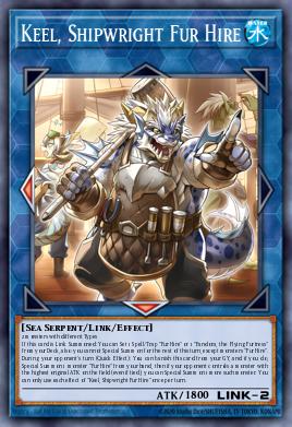 Keel, Shipwright Fur Hire MAMO-EN092