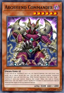 Archfiend Commander JUMP-EN067