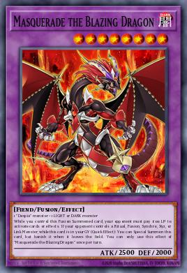 Masquerade the Blazing Dragon MP22-EN208