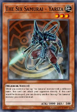 The Six Samurai - Yariza LCGX-EN229