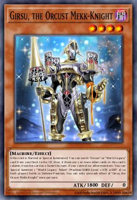 Girsu, the Orcust Mekk-Knight RA03-EN026