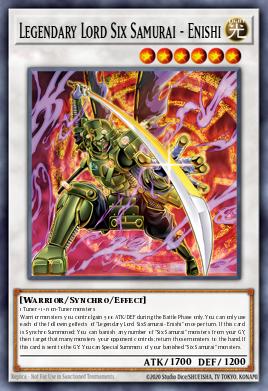 Legendary Lord Six Samurai - Enishi MP25-EN247