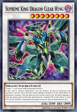 Supreme King Dragon Clear Wing MZMI-EN059