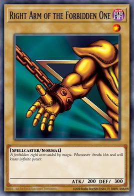 Right Arm of the Forbidden One LOB-EN122
