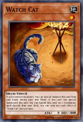 Watch Cat FLOD-EN028