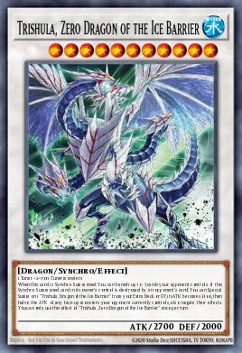 Trishula, Zero Dragon of the Ice Barrier SDFC-EN041