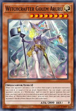 Witchcrafter Golem Aruru MP20-EN113