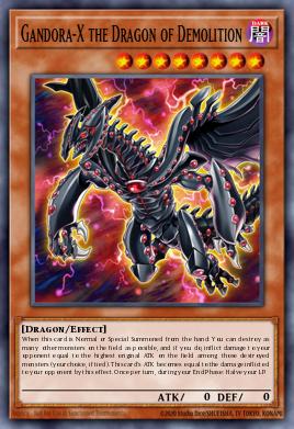 Gandora-X the Dragon of Demolition MVP1-EN049
