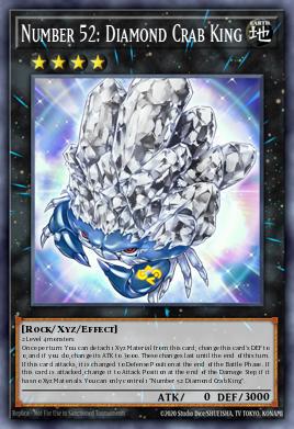 Number 52: Diamond Crab King YZ06-EN001