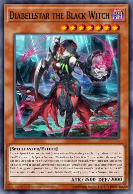 Diabellstar the Black Witch MAMO-EN032