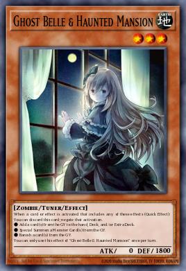 Ghost Belle & Haunted Mansion DUDE-EN004