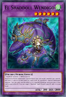 El Shaddoll Wendigo SDSH-EN042