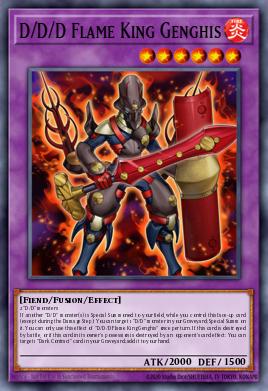 D/D/D Flame King Genghis OP19-PT009