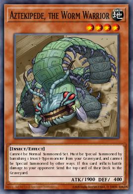 Aztekipede, the Worm Warrior BP03-EN041