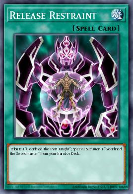 Release Restraint SBSC-EN010