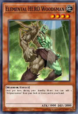 Elemental HERO Woodsman LCGX-EN034