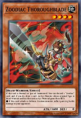 Zoodiac Thoroughblade RATE-EN017