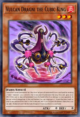 Vulcan Dragni the Cubic King MVP1-EN037