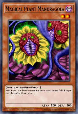 Magical Plant Mandragola SDSC-EN012