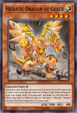 Hieratic Dragon of Gebeb OP16-PT033
