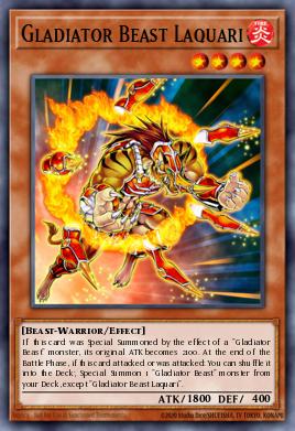 Gladiator Beast Laquari LCGX-EN238