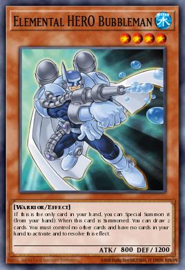 Elemental HERO Bubbleman EHC1-EN003