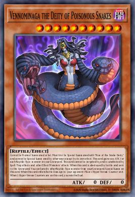 Vennominaga the Deity of Poisonous Snakes LCGX-EN191