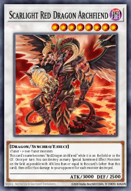 Scarlight Red Dragon Archfiend DUDE-EN013