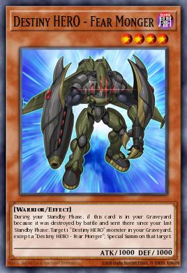 Destiny HERO - Fear Monger LCGX-EN130