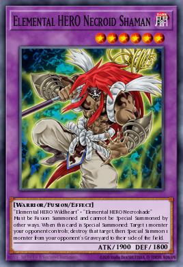 Elemental HERO Necroid Shaman LCGX-EN056