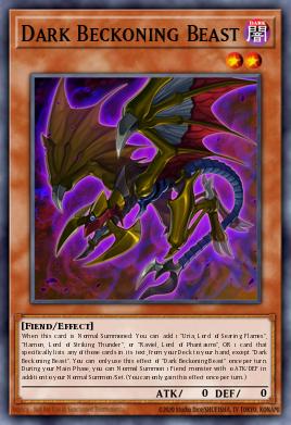 Dark Beckoning Beast RA03-EN027