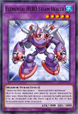 Elemental HERO Steam Healer LCGX-EN051