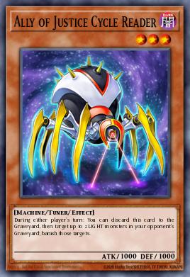 Ally of Justice Cycle Reader DT03-EN080