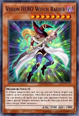 Vision HERO Witch Raider BLLR-EN026