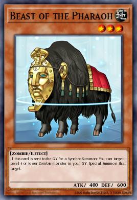 Beast of the Pharaoh SR07-EN021