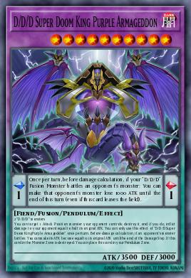 D/D/D Super Doom King Purple Armageddon SOFU-EN096