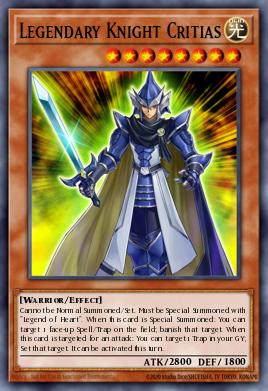 Legendary Knight Critias DRL3-EN056