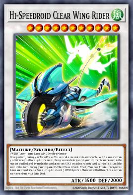 Hi-Speedroid Clear Wing Rider LAVD-ENS33