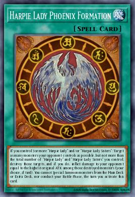 Harpie Lady Phoenix Formation LED4-EN010