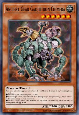 Ancient Gear Gadjiltron Chimera SDGR-EN012
